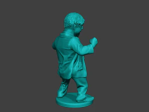 ボリス・ジョンソンのダンスミーム 3Dプリントモデル