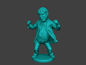 ボリス・ジョンソンのダンスミーム 3Dプリントモデル