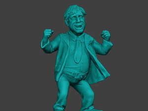ボリス・ジョンソンのダンスミーム 3Dプリントモデル
