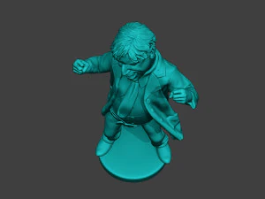 ボリス・ジョンソンのダンスミーム 3Dプリントモデル