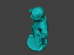 ボリス・ジョンソンのダンスミーム 3Dプリントモデル