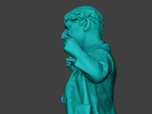 ボリス・ジョンソンのダンスミーム 3Dプリントモデル