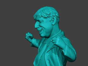 ボリス・ジョンソンのダンスミーム 3Dプリントモデル