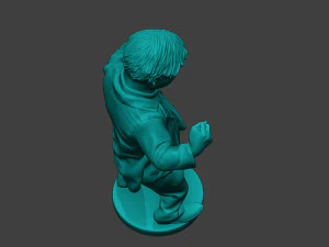 ボリス・ジョンソンのダンスミーム 3Dプリントモデル