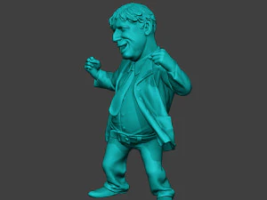 ボリス・ジョンソンのダンスミーム 3Dプリントモデル