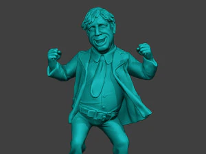 ボリス・ジョンソンのダンスミーム 3Dプリントモデル