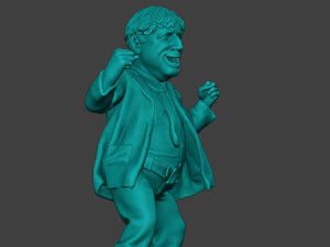 ボリス・ジョンソンのダンスミーム 3Dプリントモデル
