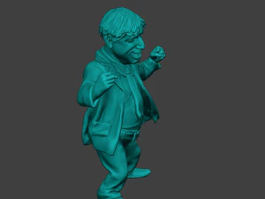 ボリス・ジョンソンのダンスミーム 3Dプリントモデル