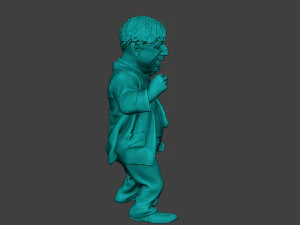 ボリス・ジョンソンのダンスミーム 3Dプリントモデル