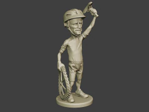 Joe Biden Cyclist Meme 3D Print Model