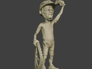 Joe Biden Cyclist Meme 3D Baskı Modeli
