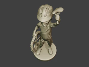 Joe Biden Cyclist Meme 3D Print Model