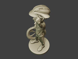Joe Biden Cyclist Meme 3D Print Model