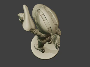 Joe Biden Cyclist Meme 3D Print Model
