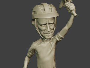 Joe Biden Cyclist Meme 3D Baskı Modeli