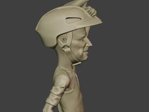 Joe Biden Cyclist Meme 3D Baskı Modeli