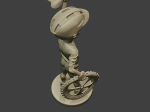 Joe Biden Cyclist Meme 3D Baskı Modeli