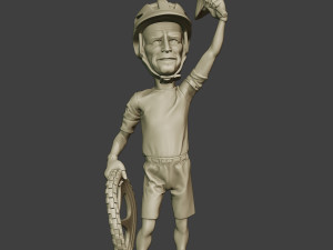 Joe Biden Cyclist Meme 3D Baskı Modeli