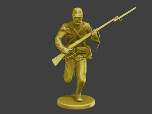 Japanese soldier ww2 Run3 J2 3D-printmodel