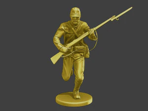 Japanese soldier ww2 Run3 J2 3D Print Model