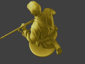 Japanese soldier ww2 Run3 J2 3D Print Model