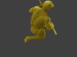 Japanese soldier ww2 Run3 J2 3D Print Model