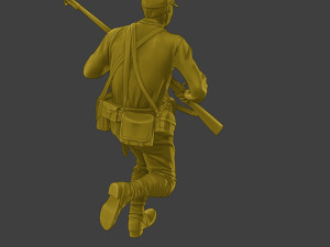 Japanese soldier ww2 Run3 J2 3D-printmodel