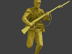 Japanese soldier ww2 Run3 J2 3D-printmodel