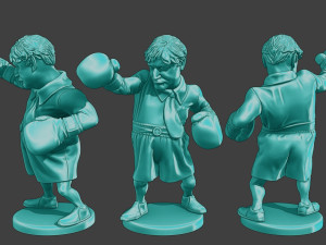 Boris Johnson boxing Meme 3D Print Model