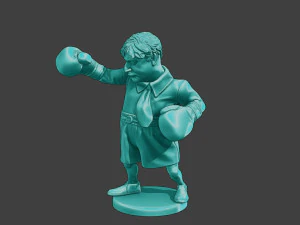 Boris Johnson boxing Meme 3D Print Model
