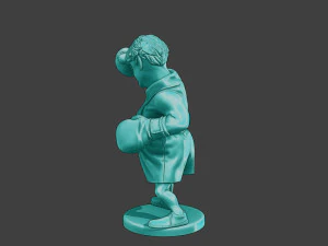 Boris Johnson boxing Meme 3D Print Model