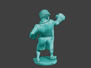 Boris Johnson boxing Meme 3D Print Model