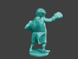Boris Johnson boxing Meme 3D Print Model