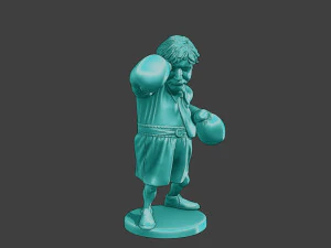 Boris Johnson boxing Meme 3D Print Model