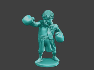 Boris Johnson boxing Meme 3D Print Model