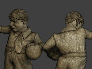Boris Johnson boxing Meme 3D Print Model