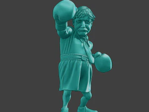 Boris Johnson boxing Meme 3D Print Model
