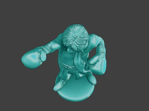 Boris Johnson boxing Meme 3D Print Model