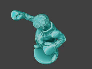 Boris Johnson boxing Meme 3D Print Model