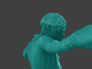 Boris Johnson boxing Meme 3D Print Model
