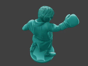 Boris Johnson boxing Meme 3D Print Model
