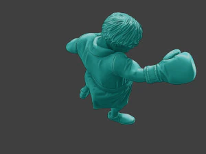 Boris Johnson boxing Meme 3D Print Model