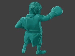 Boris Johnson boxing Meme 3D Print Model