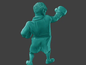 Boris Johnson boxing Meme 3D Print Model