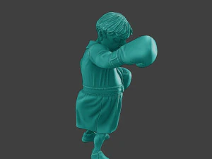 Boris Johnson boxing Meme 3D Print Model