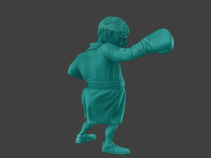 Boris Johnson boxing Meme 3D Print Model