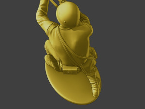 Japanese soldier ww2 Shoot SCrouch J2 3D Print Model