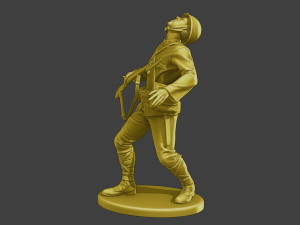 Japanese soldier ww2 Shooted J2 3Dプリントモデル