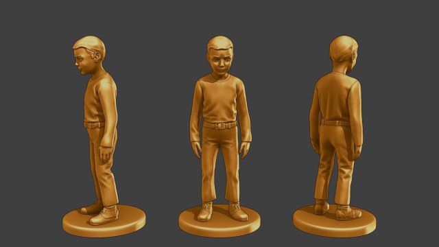 Ww2 Casual Boy CB1 001 3D-printmodel .c4d .max .obj .3ds .fbx .stl .blend 