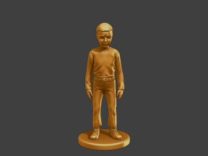 Ww2 Casual Boy CB1 001 3D-printmodel